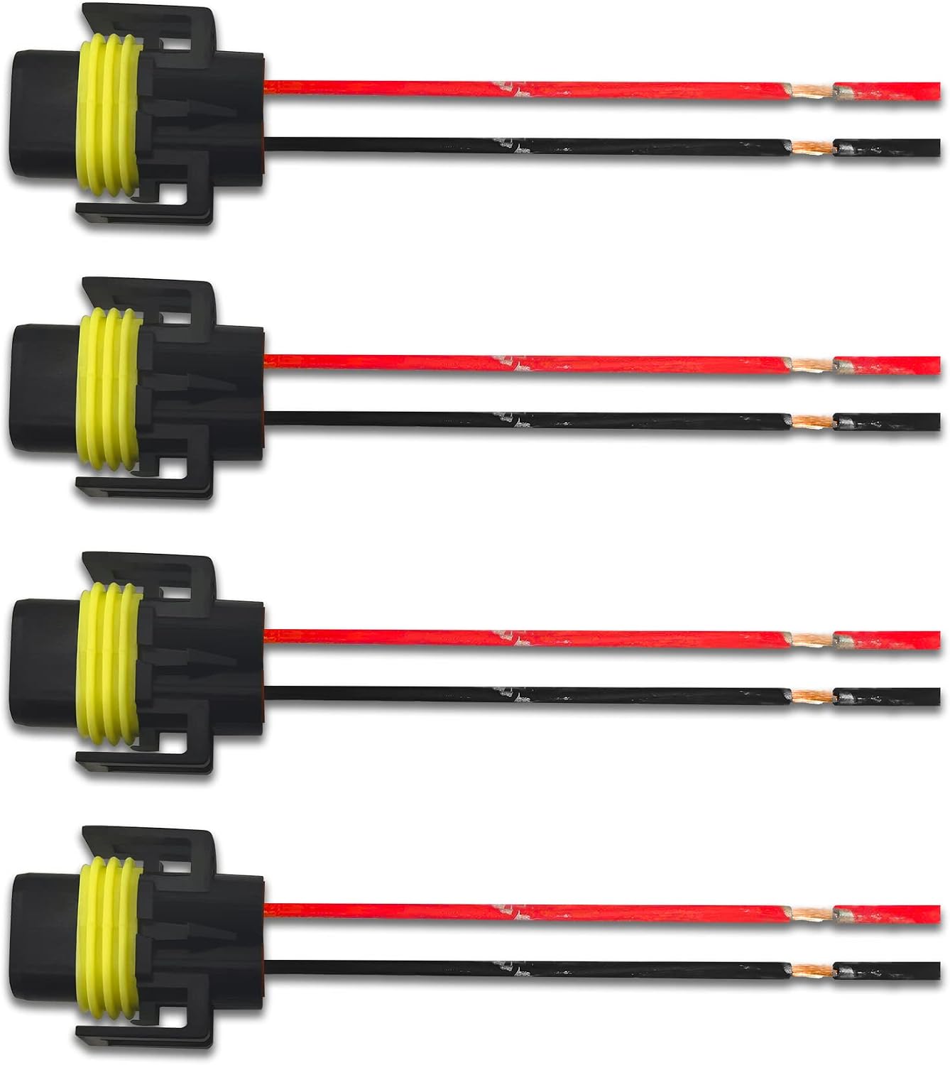 4 Unids Adaptador H11 H8 881 Conector Arnés Coche Faros Antiniebla