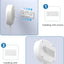 Relocador toma corriente adhesivo 5ft 3 salidas CA 4 USB 24W