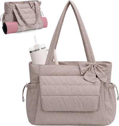 Bolsa mano lazo para vaso 40oz con bolsillo húmedo y esterilla yoga