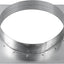 Brida conector conducto 10" acero galvanizado HVAC