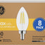 Bombillas LED 60W blanco suave base pequeña pack 8