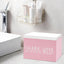 Soporte tampones organiz. baño dispensador