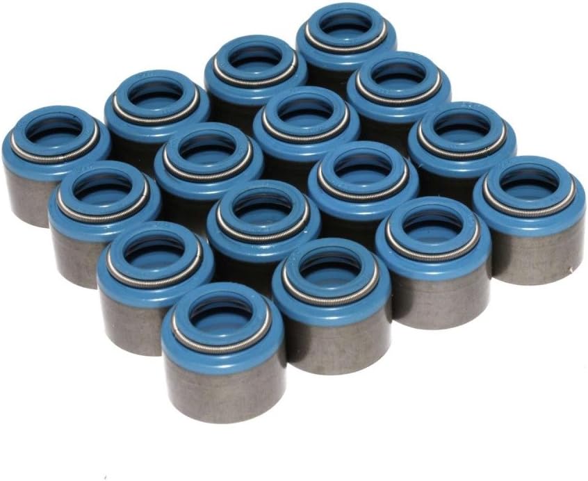 Set 16 sellos válvula Viton 0.530pulg vástago 11/32