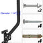 Antena ajustable poste universal 1.25"