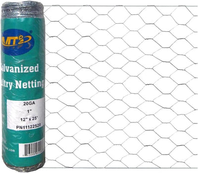 Alambre hexagonal galvanizado 12" x25pies