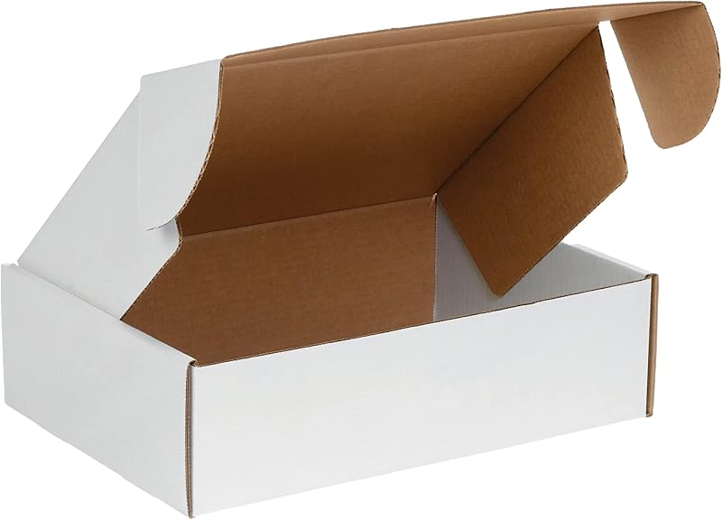 Cajas envío 12x12x3pulg plegables 50uds