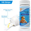 Tiras prueba spa piscina 7en1 100uds ph bromo sal