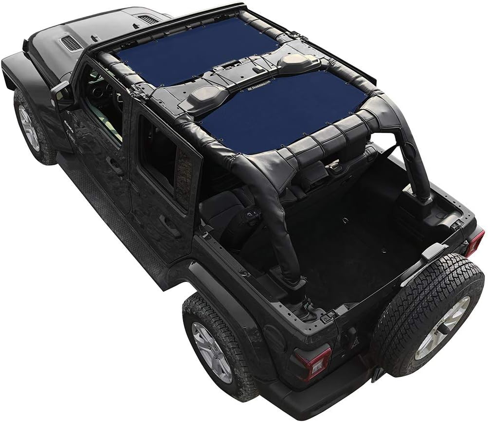 Parasol Jeep JL Unlimited 4 puertas 2 pzas malla UV