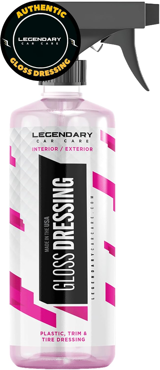 Spray abrillantador neumáticos y plástico 16oz no grasoso