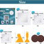 Parche yeso 4-8 pulg Safe Mend kit reparación