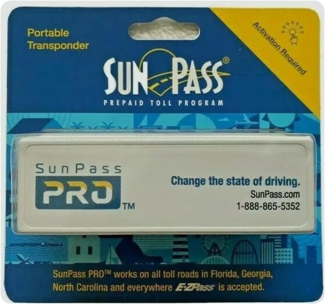 Transpondedor Sunpass prepagado para Florida