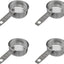 Taza medida acero inox 125ml para perros