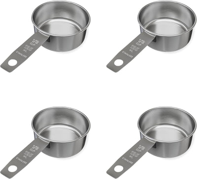 Taza medida acero inox 125ml para perros