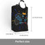 Bolsa plegable para ropa sucia con forro impermeable
