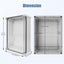 Caja eléctrica IP67 impermeable plástico DIY 15x11x5.1"