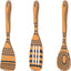 Juego 3 Cucharas Madera Resistentes Antiadherentes
