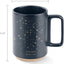 Taza 12oz líquidas azul marino