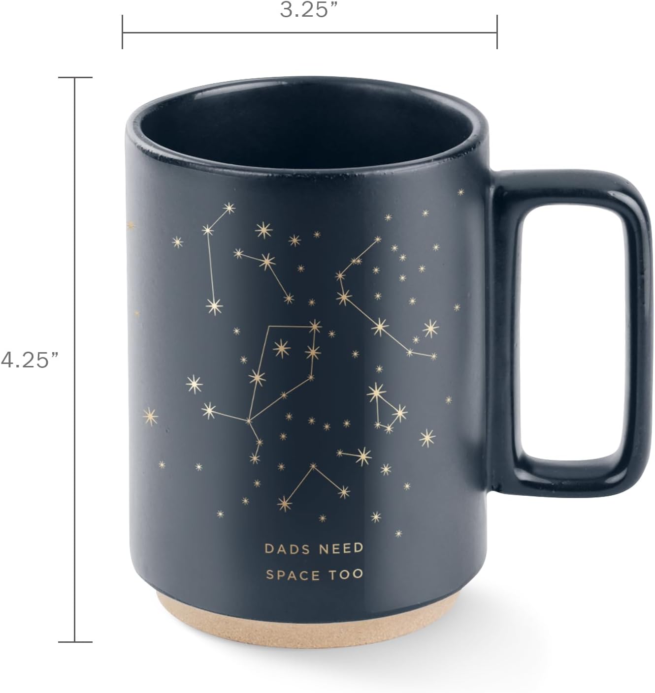 Taza 12oz líquidas azul marino