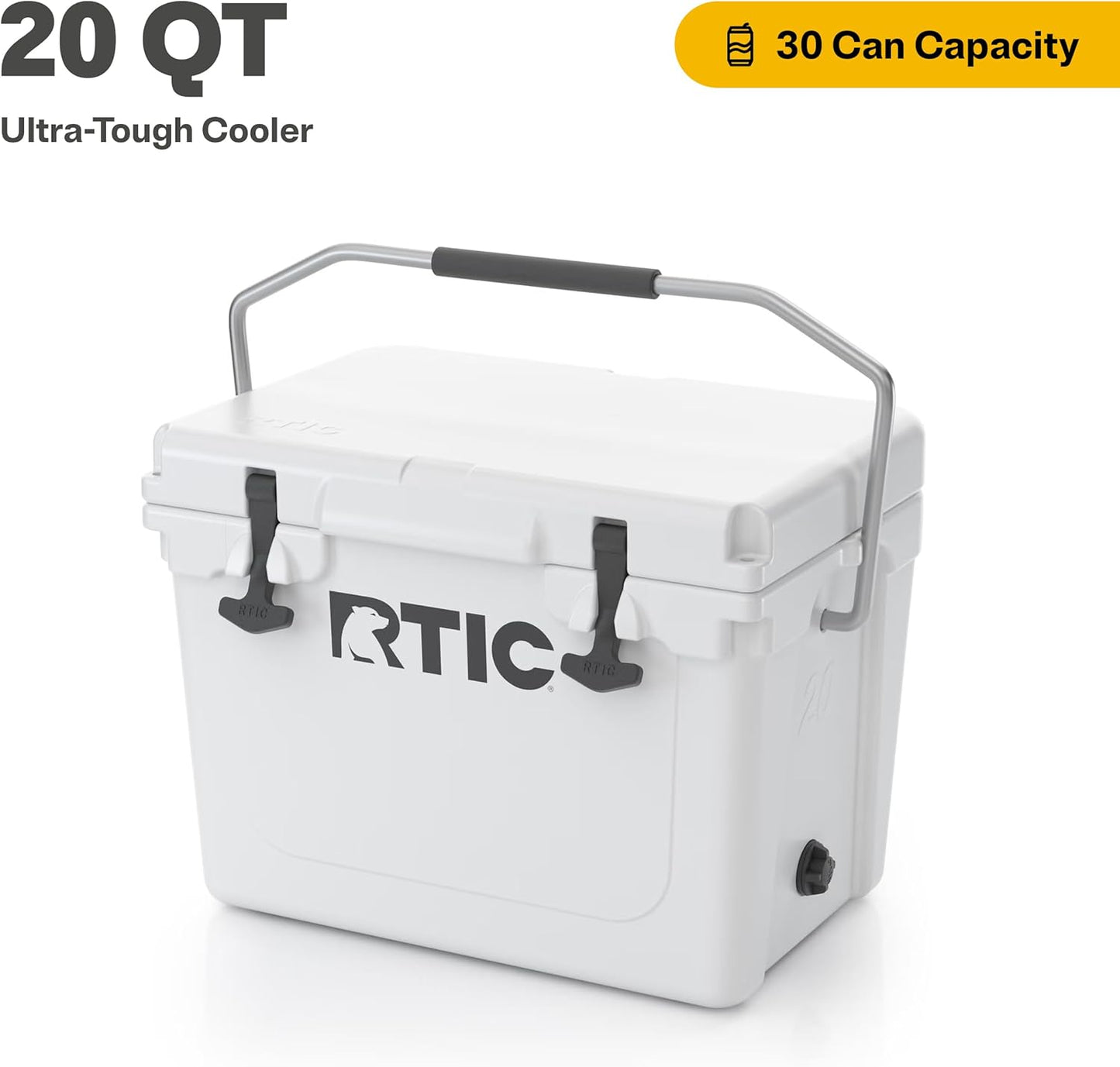 Caja hielo aislada ultra resistente para playa camping