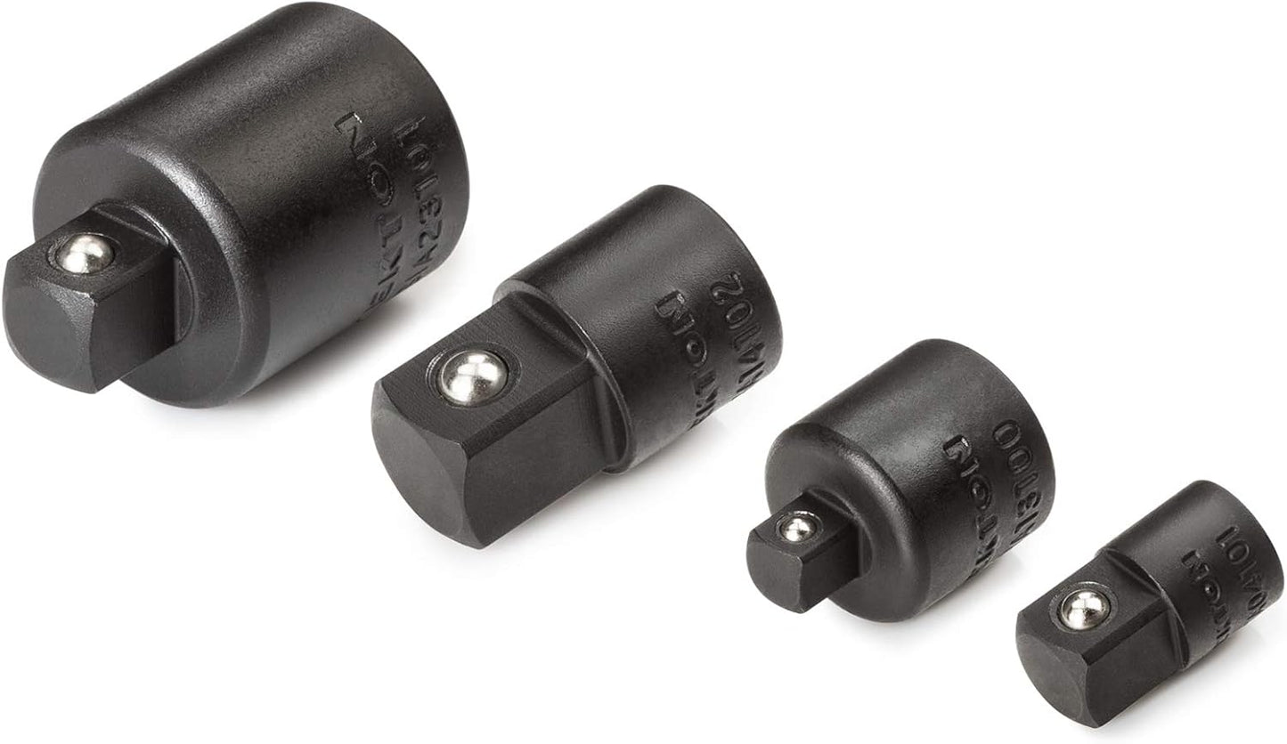 Set 4 Pzas Adaptador Impacto 1/4 3/8 1/2"