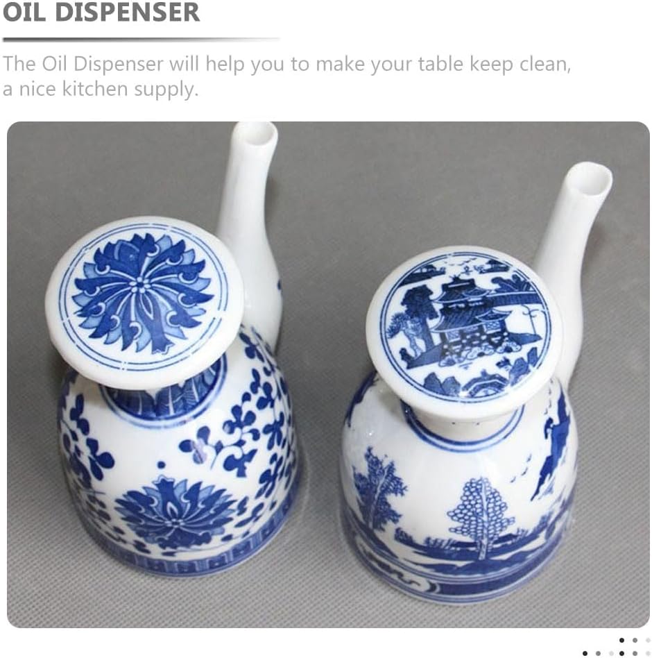Dispensador vinagre aceite cerámica cocina