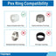 Conector PPSU para tubería PEX-A 1/2pulg