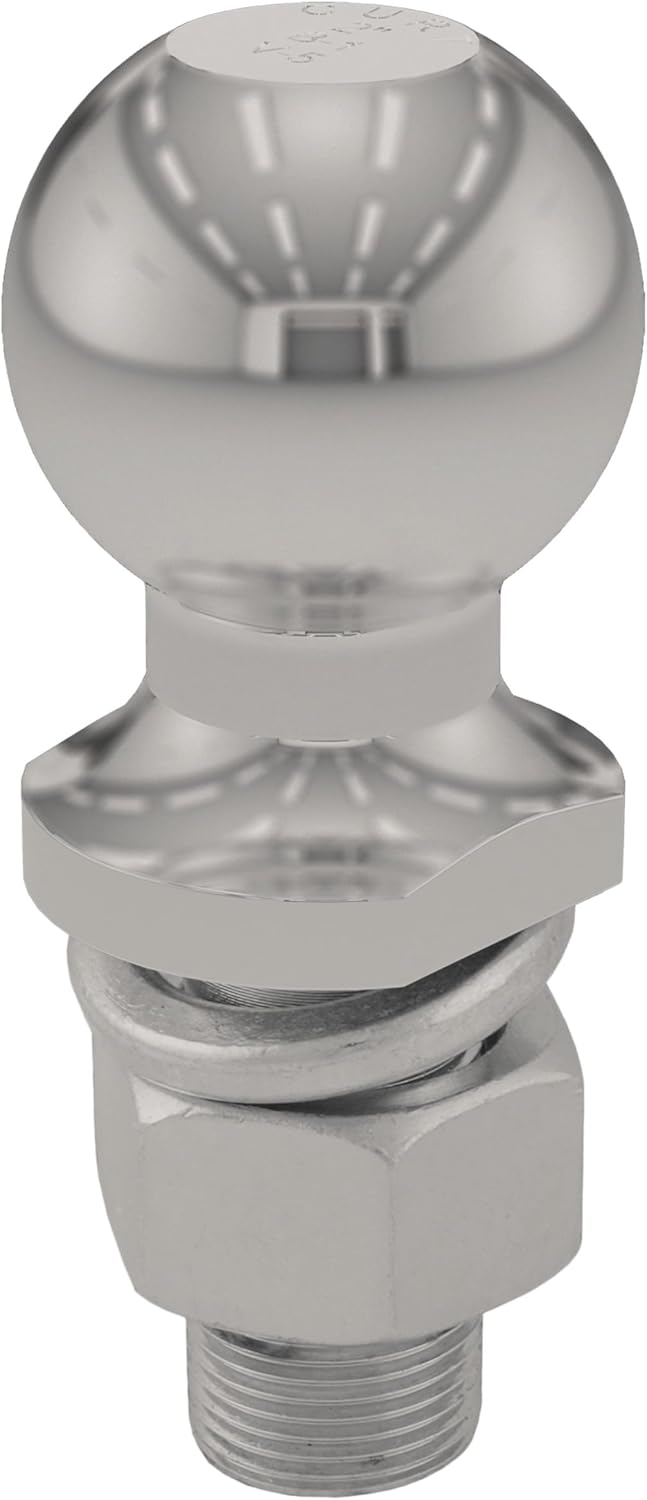 Bola enganche remolque acero inox 6000lb 2"