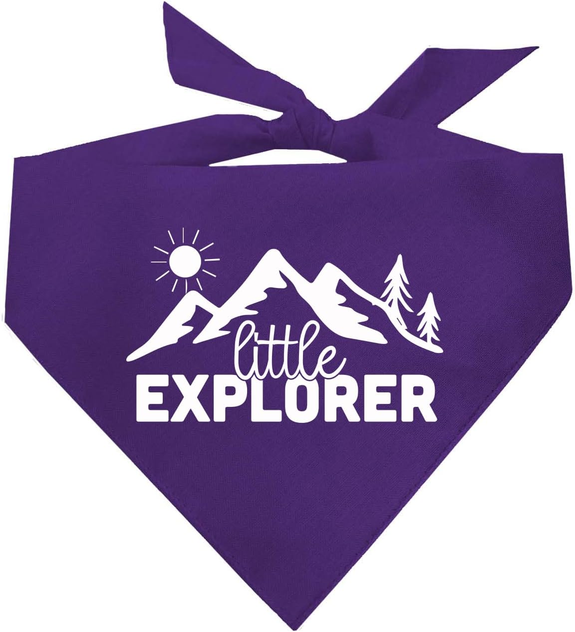 Bandana para Perro Morado XS 514 de Algodón Ajustable