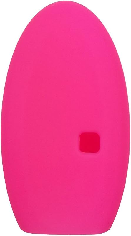 Funda silicona llavero Nissan 5 botones rosa