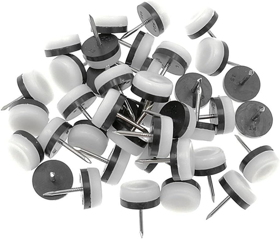 40 Pzas Almohadillas deslizantes para muebles de madera Ø22mm