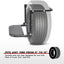 Escalón plegable neumático para auto camioneta 9-13" 330lb