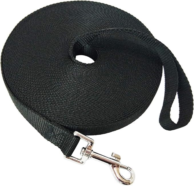 Correa entrenamiento perro nailon 15-100pies