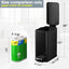 Cubo basura acero inox 2.6gal con tapa suave y pedal