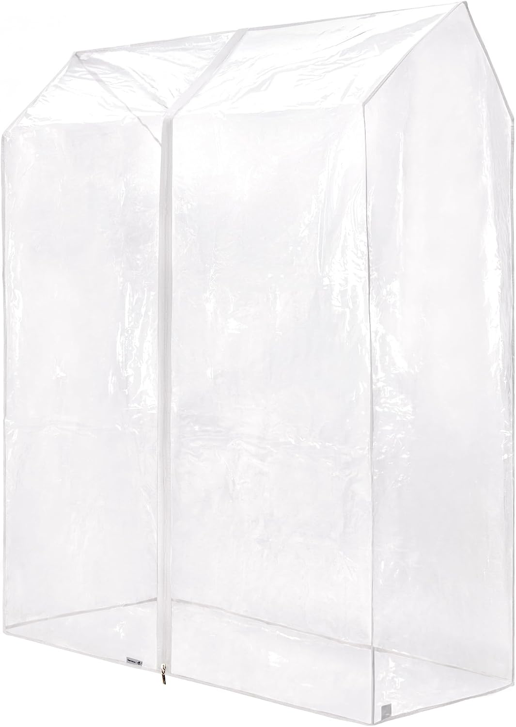 Funda transparente con cremallera para ropa y documentos 48"