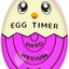 Temporizador hervir huevos color morado
