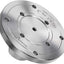 Placa frontal torno madera acero 4pulg para husillo 1x8TPI