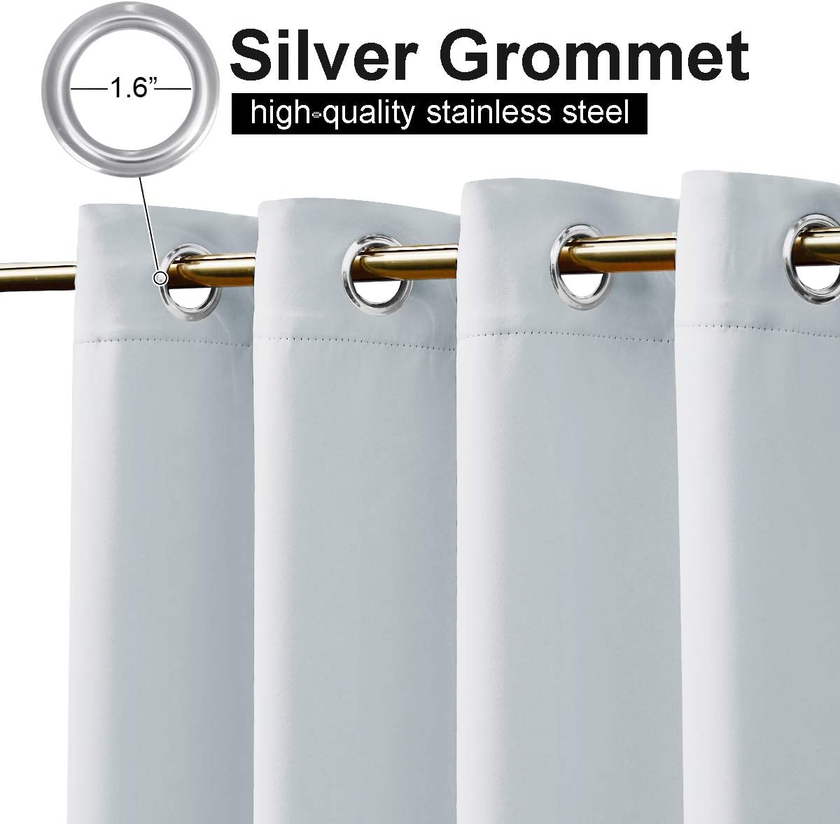 Cortina impermeable privacidad patio térmica 52x120"