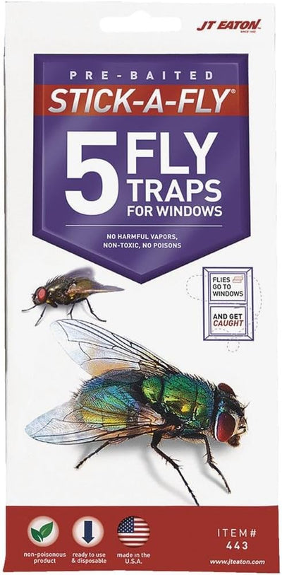 Trampa moscas para ventanas Stick-A-Fly