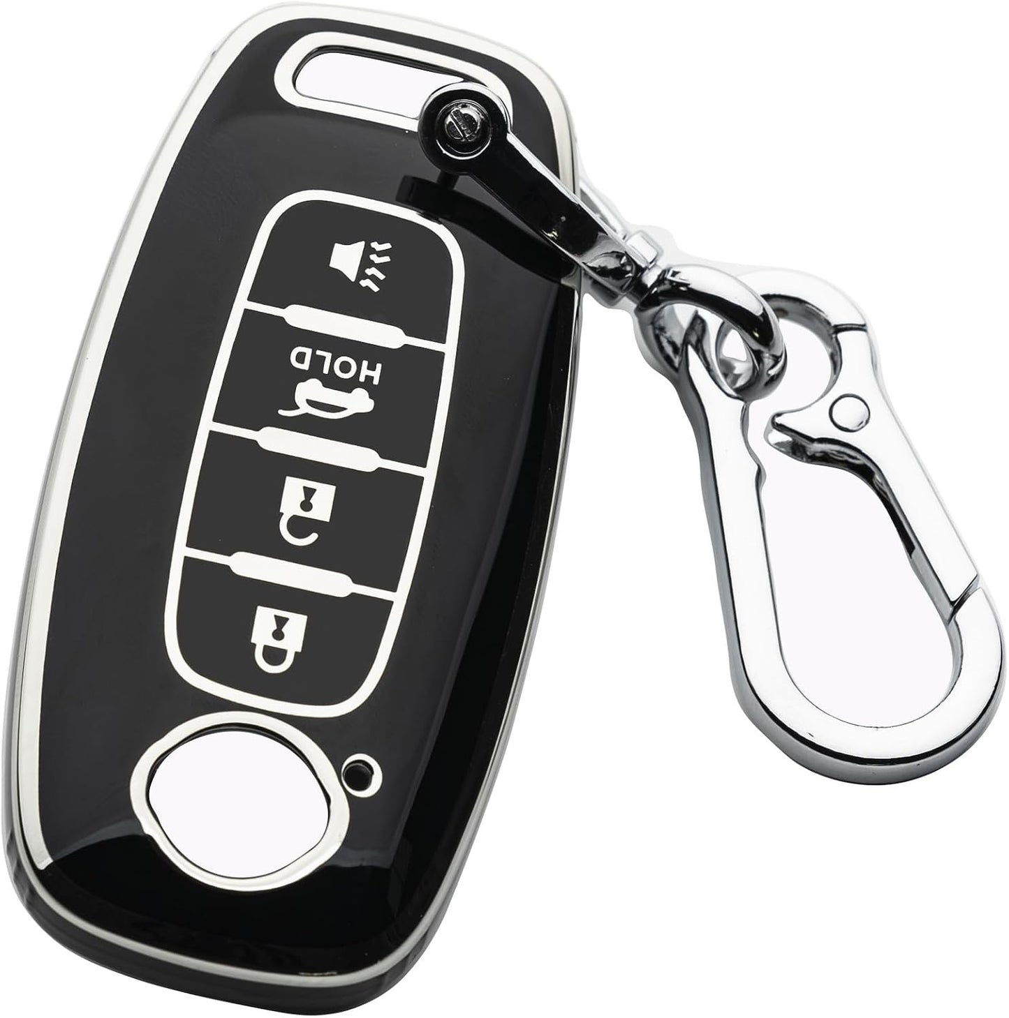 Funda llavero comp Nissan Rogue Kicks 4 botones