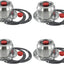 Set 4 tapas cubo aluminio 343-4195 con tapones