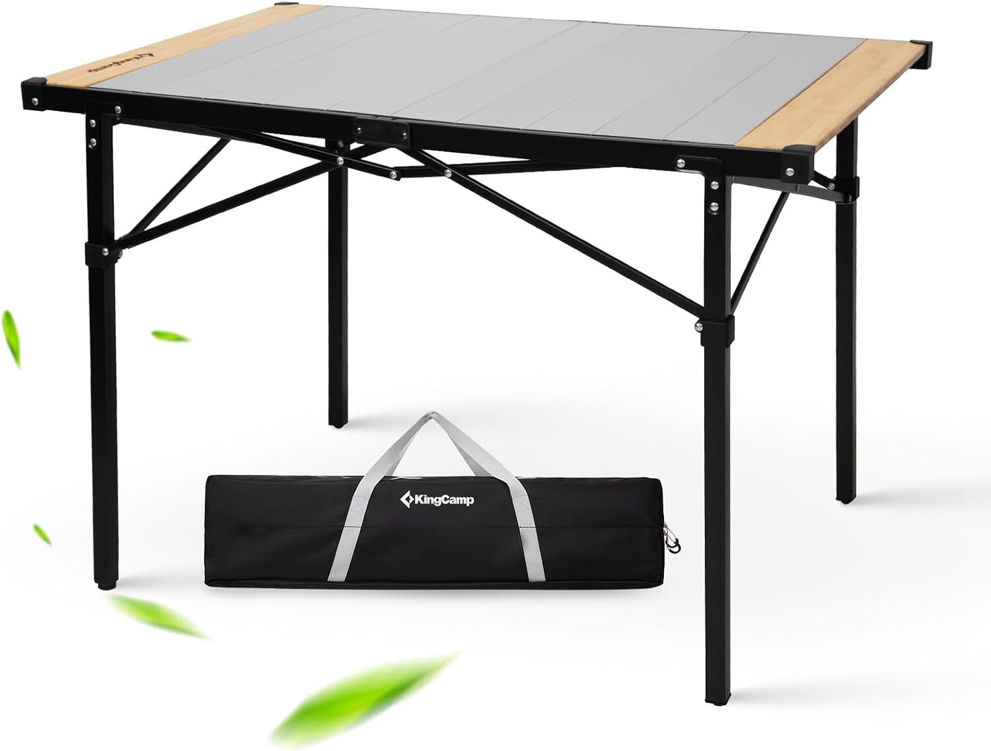 Mesa campamento plegable aluminio para 4-6 personas