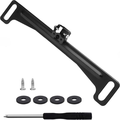 Soporte cámara trasera y placa matrícula acero inox