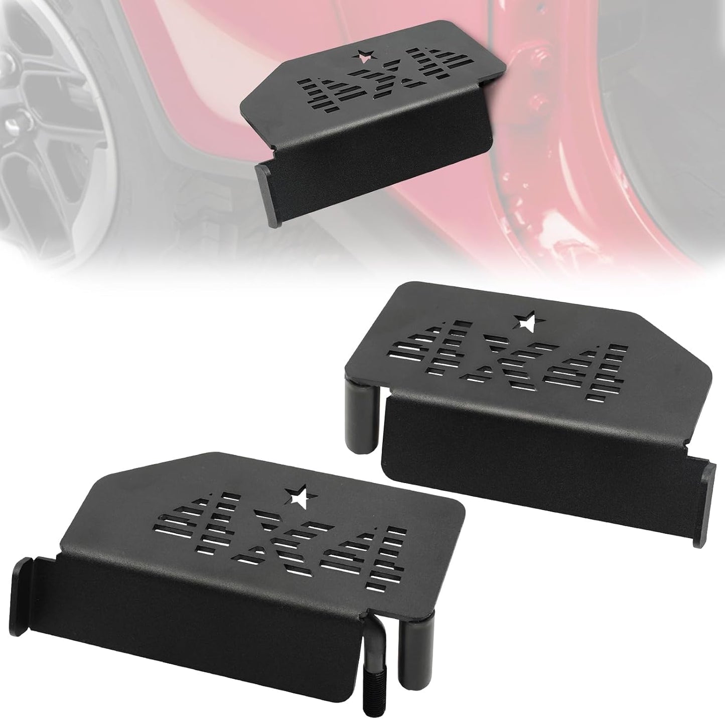Estriberas delanteras Jeep Wrangler JK JL 2007-25
