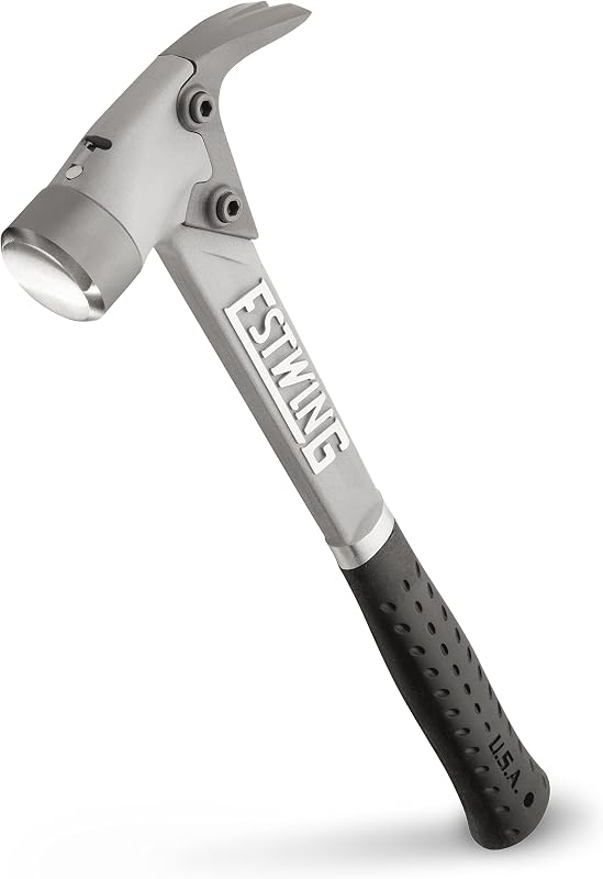 Martillo aluminio 14oz cara lisa agarre reducción impactos