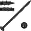 Tornillos terraza #14x5pulg madera cabeza torx negro