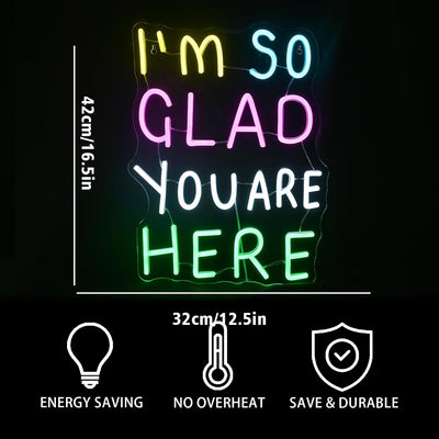 Letrero neón LED Bienvenida para habitación de niños