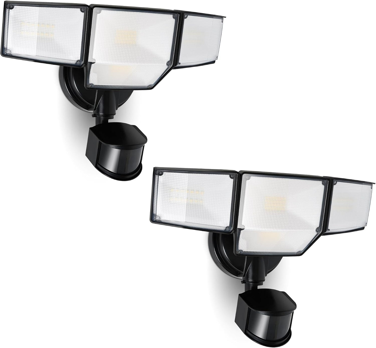 Luces LED seguridad exterior 80W 9000LM sensor movimiento