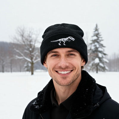 Gorro invierno bordado para hombre y mujer