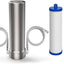 Sistema filtro agua fregadero con 2 cartuchos