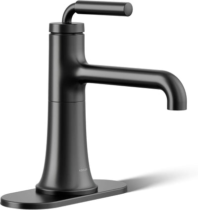 Grifo monomando baño negro mate 1.2gpm